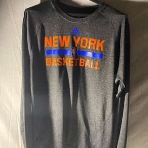 AM Adidas New York Knicks LongSleeve Team Training